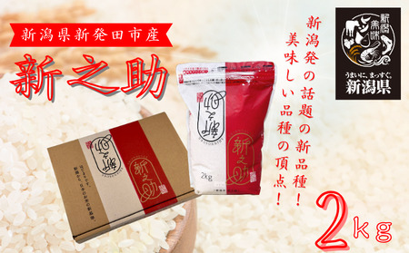 【令和6年産】 新之助 2kg  お米 新潟 新潟県 白米 米 新潟のお米 新発田のお米 こめ ご飯 ごはん 新発田産 新潟産 コシヒカリを超える旨さ 精米 ブランド watasho011