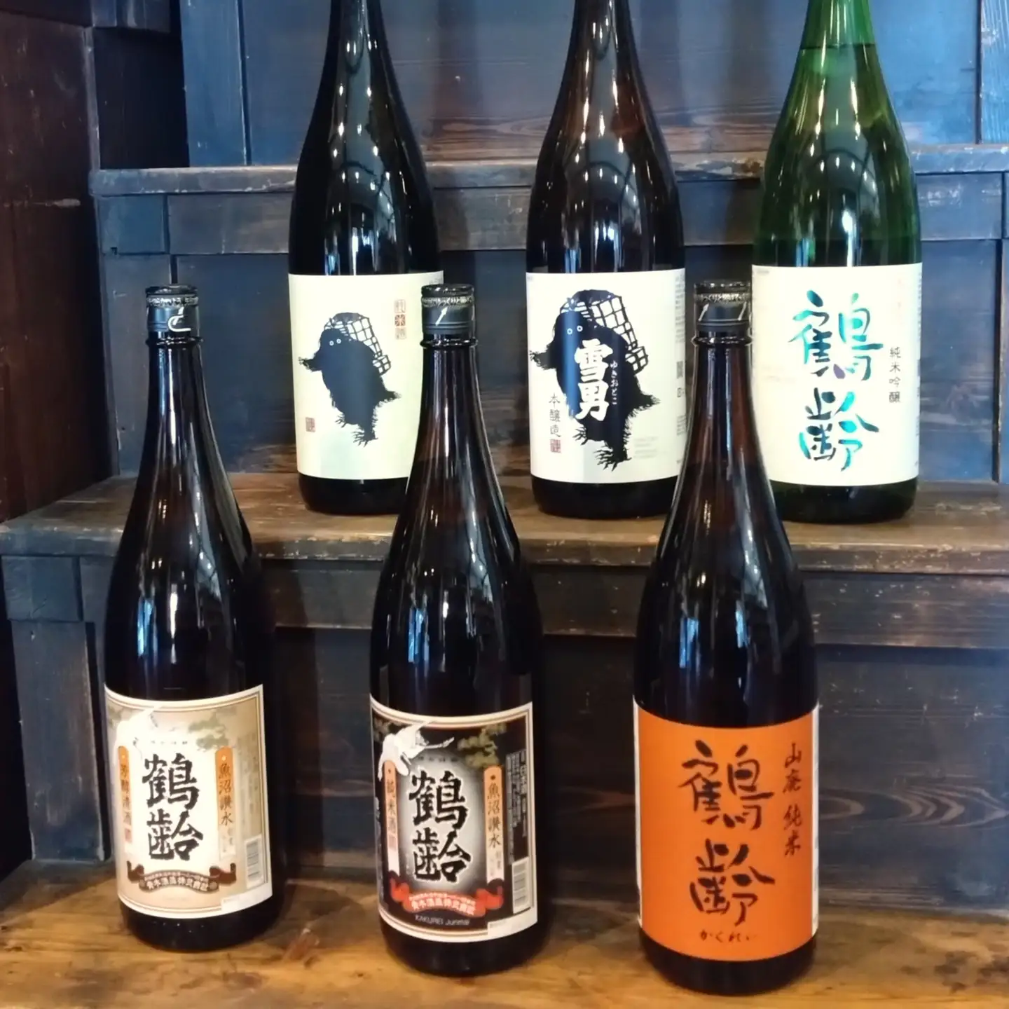 鶴齢1.8L×6本いろいろ飲み比べセット｜飲み比べ