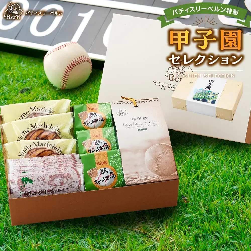 【西宮市の洋菓子】パティスリーベルン特製　甲子園セレクション　洋菓子