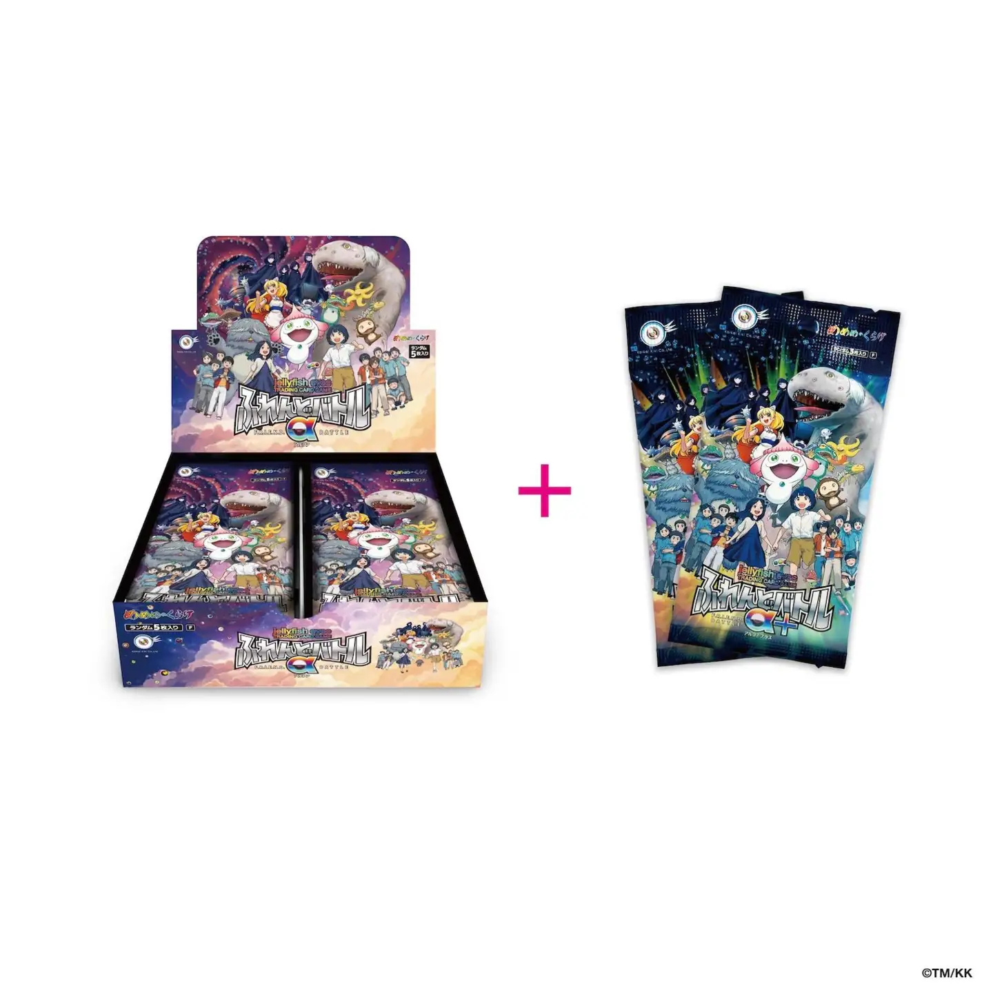 村上隆 「めめめのくらげ」TRADING CARD GAME ふれんどバトルα 1ボックス(30パック入り)・ふれんどバトルα+ 2パック付き