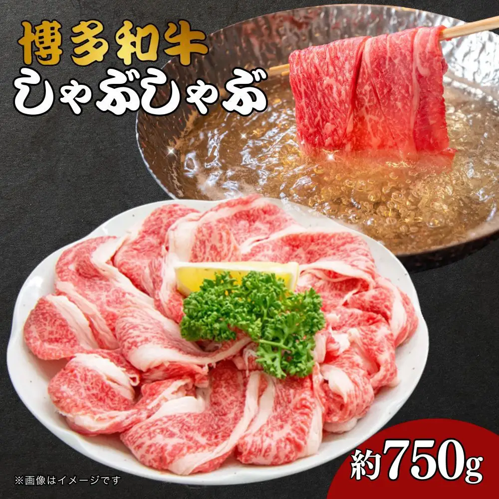 博多和牛しゃぶしゃぶ（前バラ・トモバラ）約750g