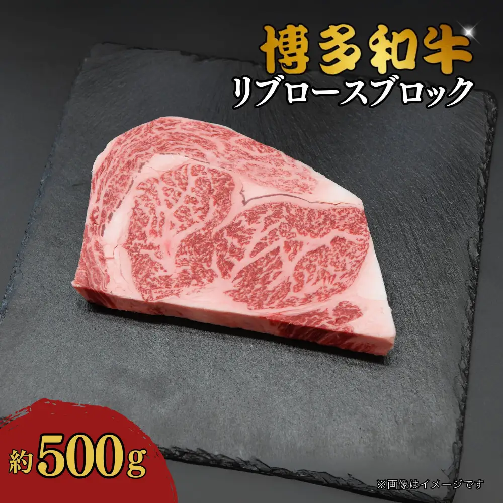博多和牛　リブロースブロック　約500g