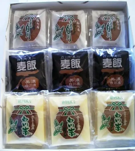 白川茶サブレ・麦飯石クッキー 3種セット / 松川屋[AWAD001]サブレ クッキー