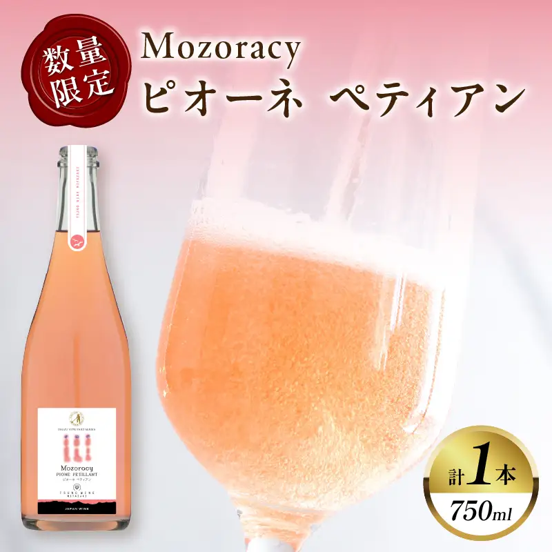 【数量限定】Mozoracy ピオーネ ペティアン(計1本) 酒 飲料 アルコール 国産_T014-0185