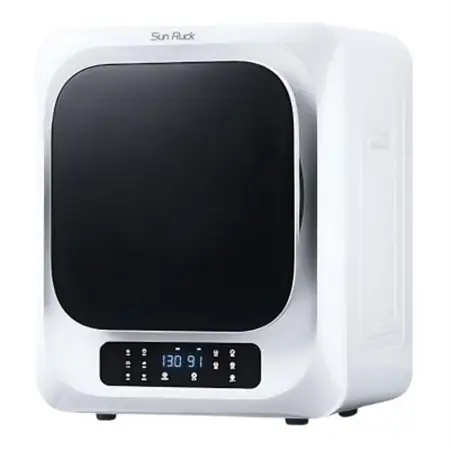 SunRuck ドラム式小型衣類乾燥機 乾きくん SR-ASMN206-W ホワイト_家電製品   _【1592114】