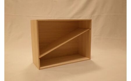 木製スニーカーBOX スリーブ付き ロータイプ 桐材 ShoewindowBOX 名張市