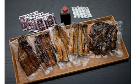 国産うなぎ 蒲焼き 白焼き 肝焼き セット うぐいす 名張市