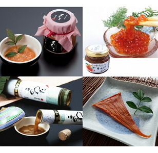 酒悦のなまこづくし(このわた、くちこ、このわたいくら醤油漬け、干くちこ) 　おかず ご飯のお供 贈答 ギフト ※2023年5月中旬頃より順次発送予定