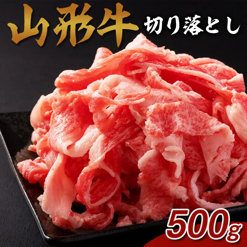山形牛 切り落とし 500g FY25-073