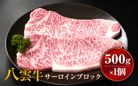 八雲牛 サーロインブロック 500g ※沖縄・離島への配送不可