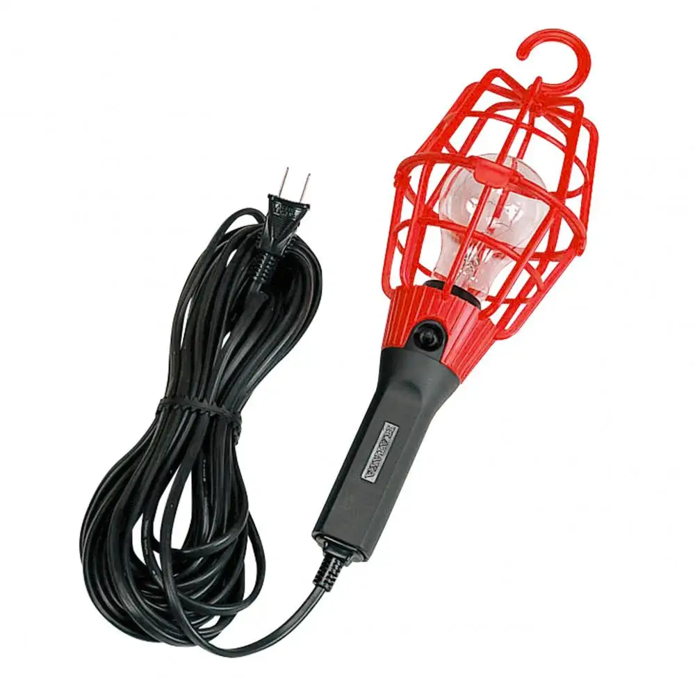 屋内用60W耐震電球付ホームハンドランプ ILI-5＜レッド＞