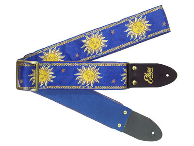 【ギターストラップ】Elara Straps Sun Dance Blue　ギター　ベース　アコースティックギター　アコギ　エレキギター　エレキ　ギターストラップ　ベースストラップ　エララストラップ