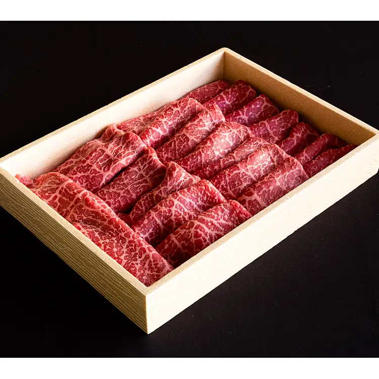 牛肉 三河牛 黒毛和種 A5等級 モモ すき焼き用 1kg