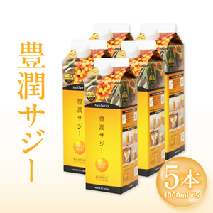 ジュース サジー ジュース[1000ml 5本 紙パック]