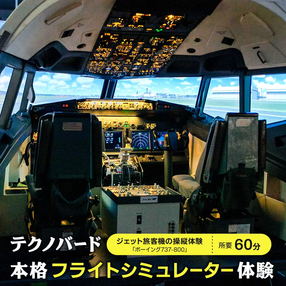 テクノバード ～本格フライトシミュレーター体験