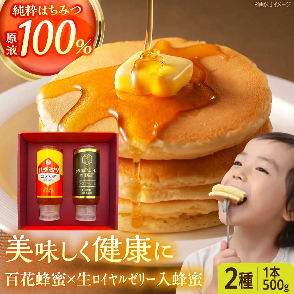 蜂蜜 コハマのハチミツ 500g 2本セット   BCAQ004