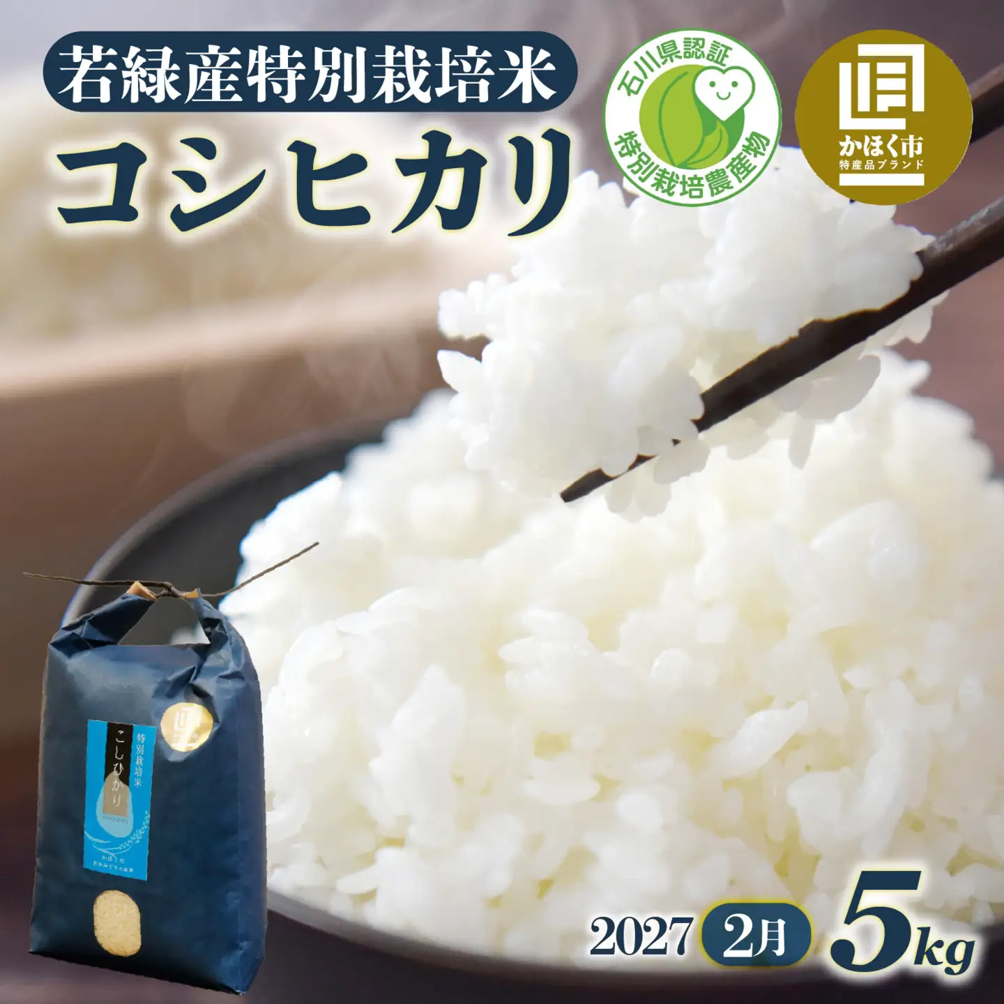 【先行予約】こしひかり 5kg【2027年2月発送】｜ コシヒカリ お米