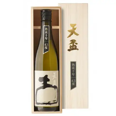 〈天盃〉麦焼酎いにしえ10年43度 720ml×1本 化粧箱入【天盃 麦焼酎 アルコール 43度 43％ 原酒 焼酎 お酒 酒 麦 送料無料 九州 福岡県 筑前町 AA014】