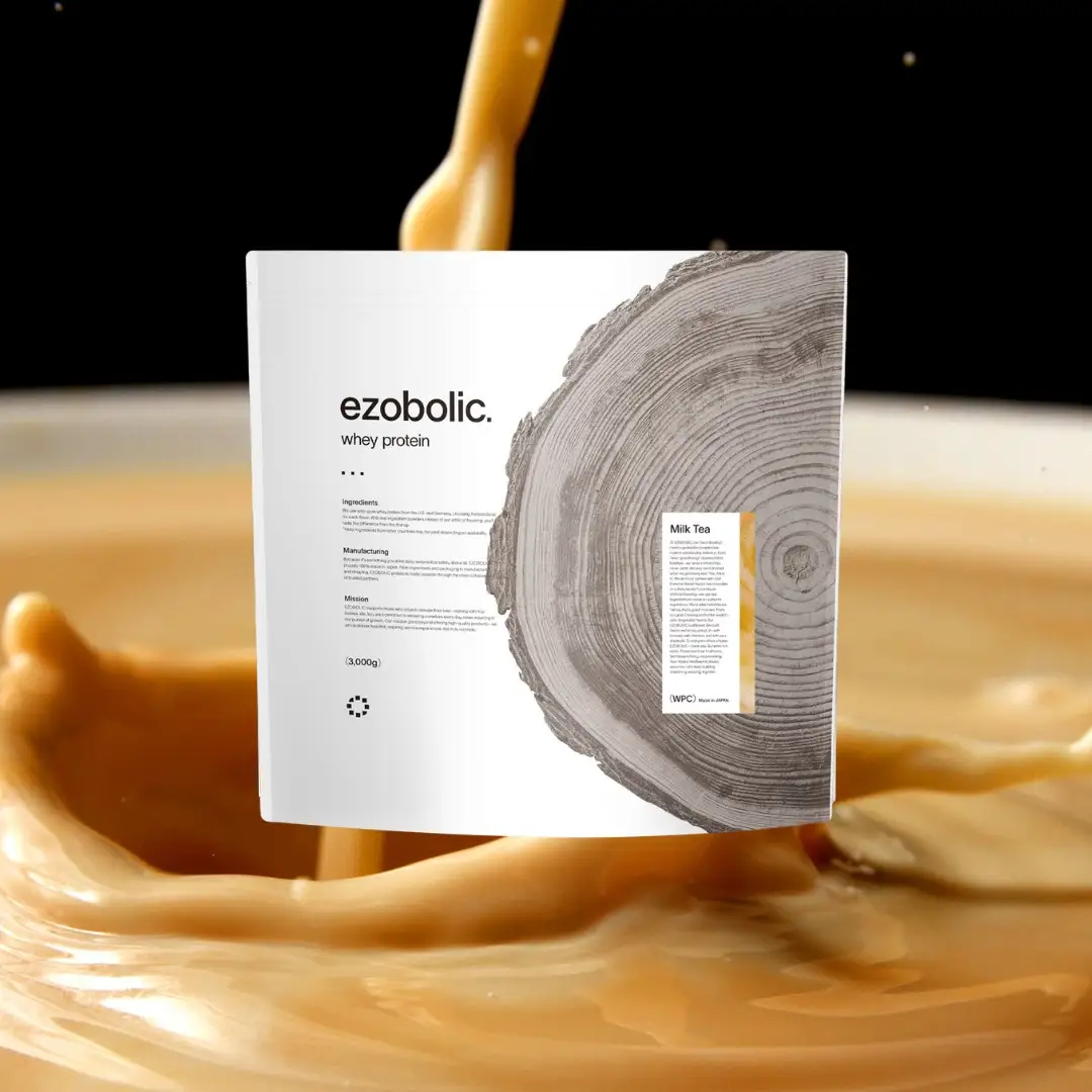 【ミルクティー風味】EZOBOLICプロテイン1kg プロテインLG