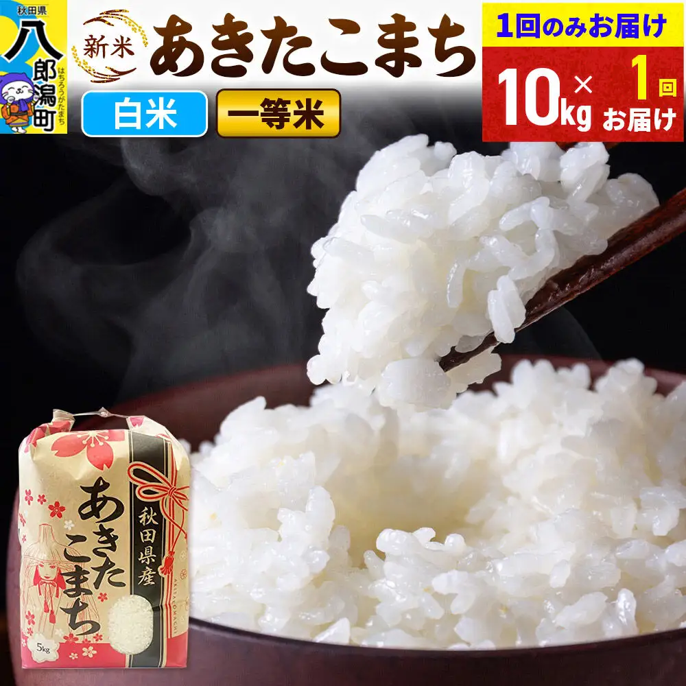 《新米》あきたこまち 一等米 精米 10kg 秋田県産 こまちライン