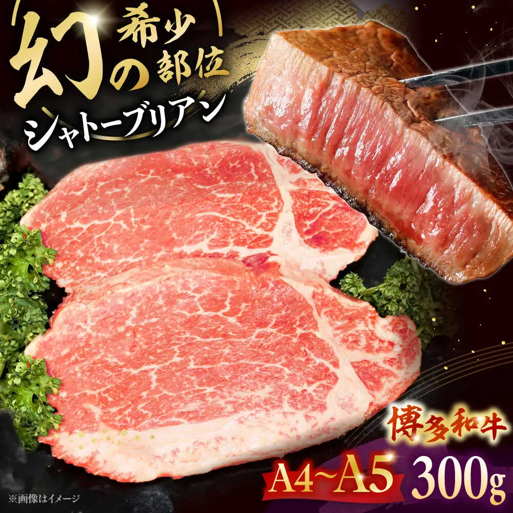 博多和牛 ヒレ シャトーブリアン 300g(2枚入) [ADBZ009] シャトーブリアン 希少