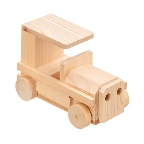 ＭＯＣＣＯ　木の工作キット＜自動車＞木製玩具  木のおもちゃ 対象年齢６歳から