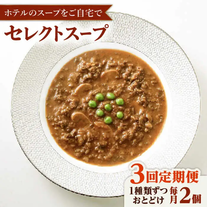 【全3回定期便】SoupSelect 2点セット 糸島市 / 糸島正キ スープ レトルト [AQA071]