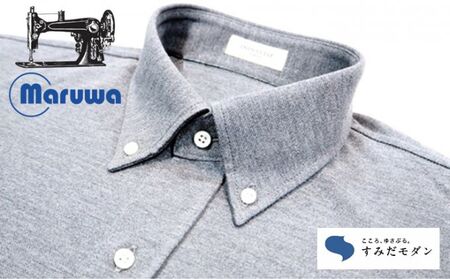 シャツ INDUSTYLE TOKYO 長袖 メンズ シャツ グレー(S)