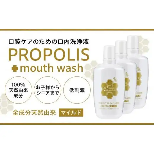 L02-032 マウスウォッシュマイルド300mL×3本