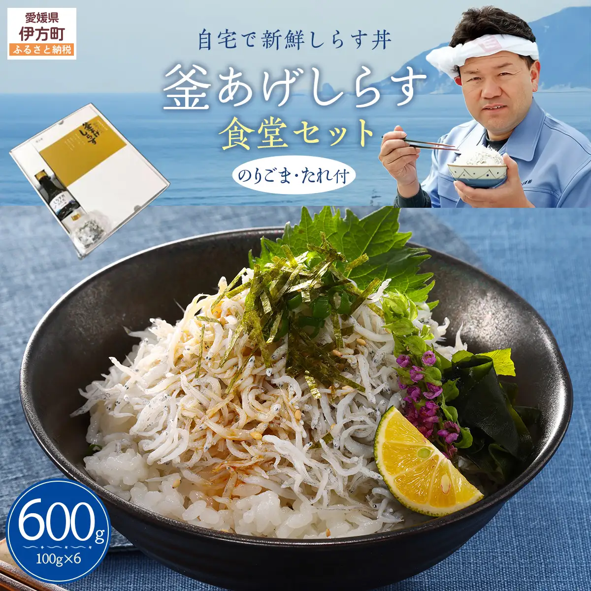 【自宅で新鮮しらす丼】釜あげしらす食堂セット IKTB026 