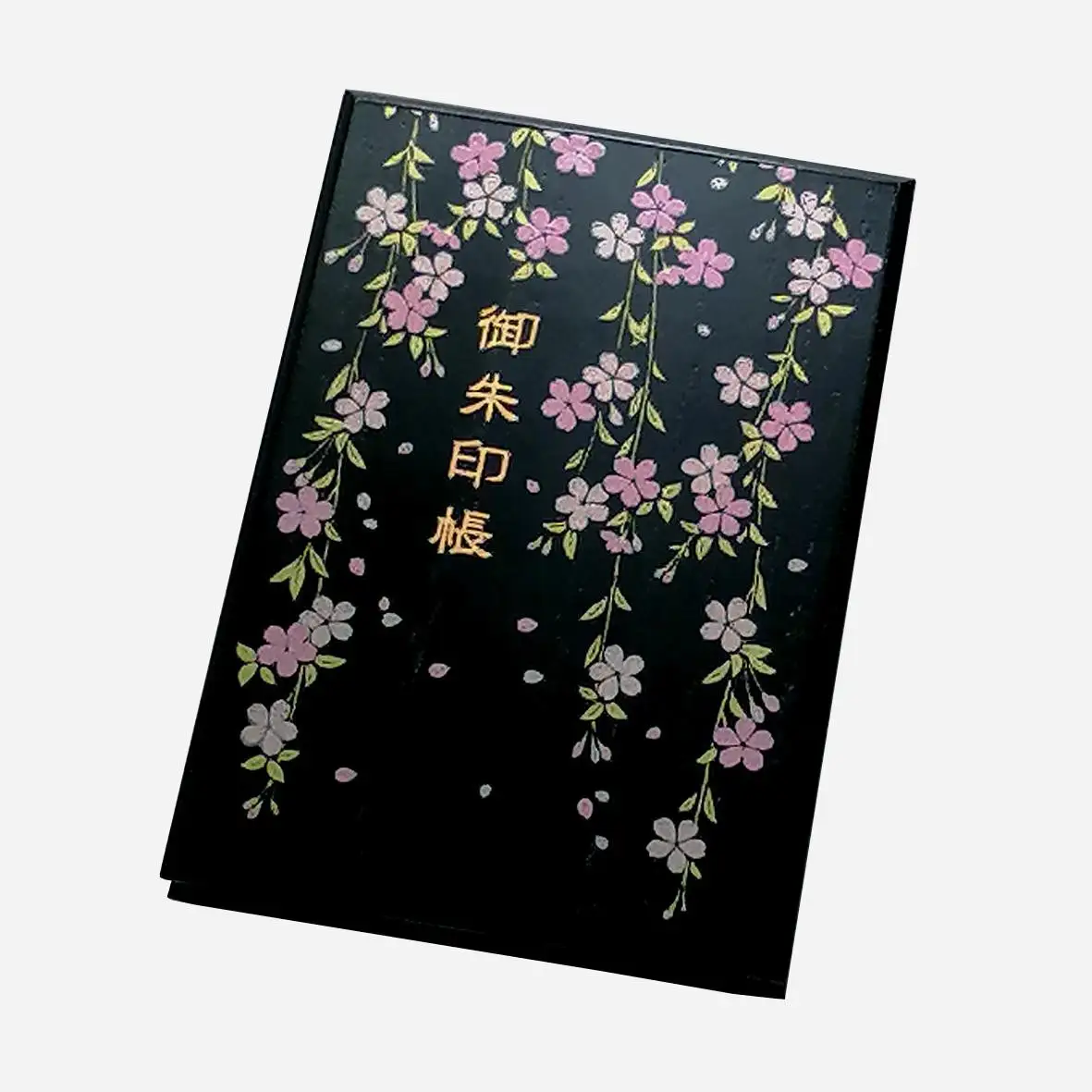 漆器の御朱印帳 桐製 標準サイズ しだれ桜