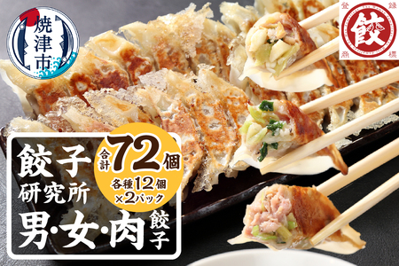 餃子研究所 男餃子 女餃子 肉餃子 食べ比べ セット (a11-154)