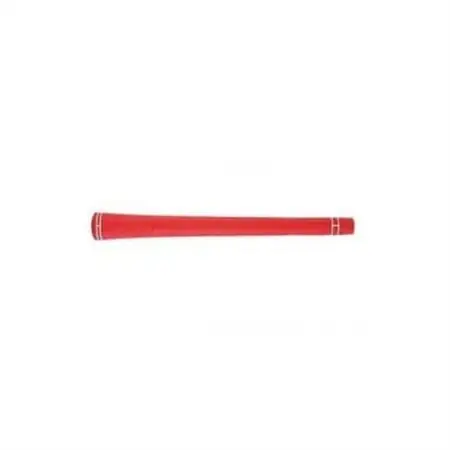 マスダゴルフのロングセラー商品『スリックフィットグリップ』2本セット(赤/バックラインなし)【1497243】