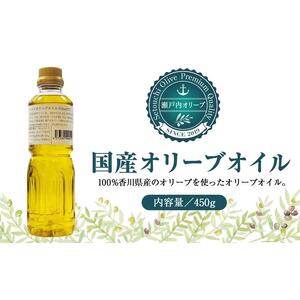 国産１００％バージンオリーブオイル４５０ｇ（５００ｍｌPET×１本）