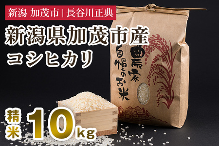 新潟県加茂市産コシヒカリ 精米 10kg