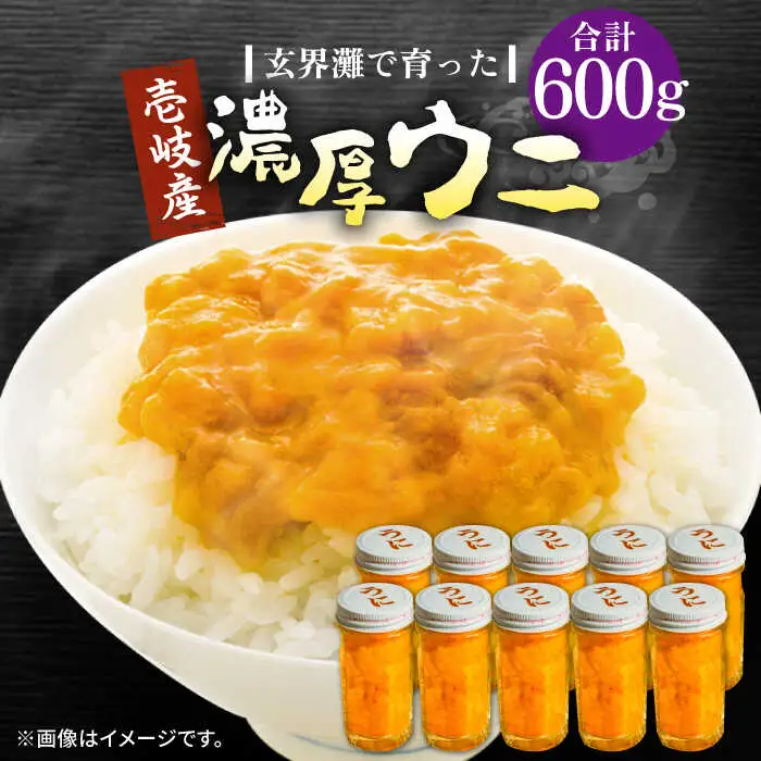 【お中元】壱岐産 濃厚 ウニ 60g ×10本《壱岐市》【合同会社塚元】ムラサキウニ [JDR042]