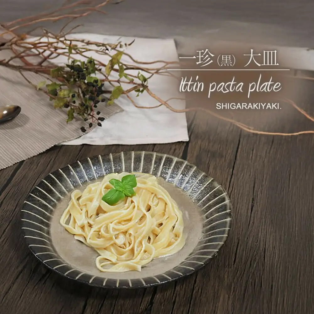 信楽焼 パスタ皿 カレー皿 陶器 【一珍】