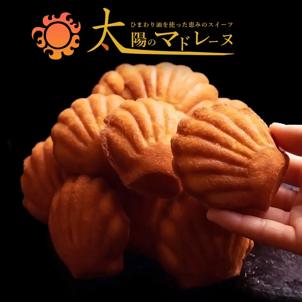 【ゆうパケット】太陽のマドレーヌ4個セット