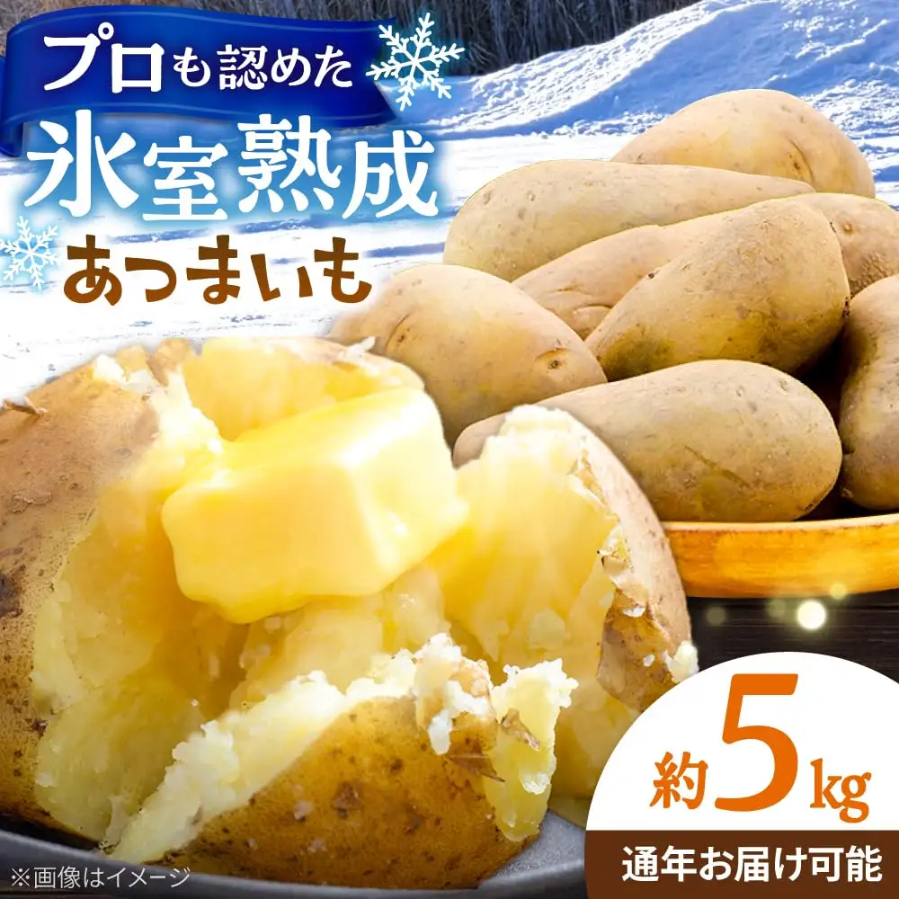 じゃがいも メークイン あつまいも 5kg×1箱 [AXAD007] じゃがいも