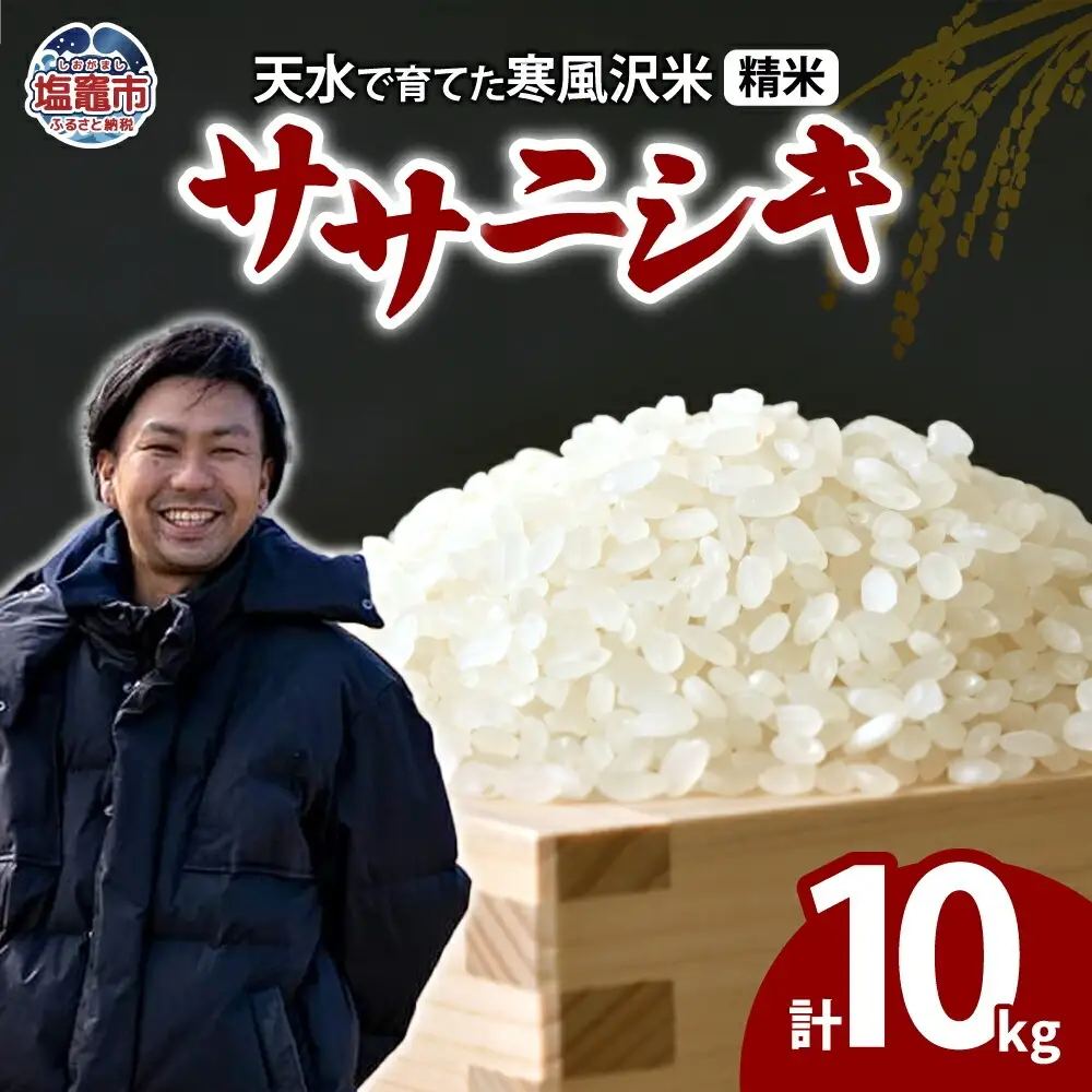 【先行予約】 米 10kg ササニシキ 精米 (11月～順次発送) お米 新米 ｜ne00001-10