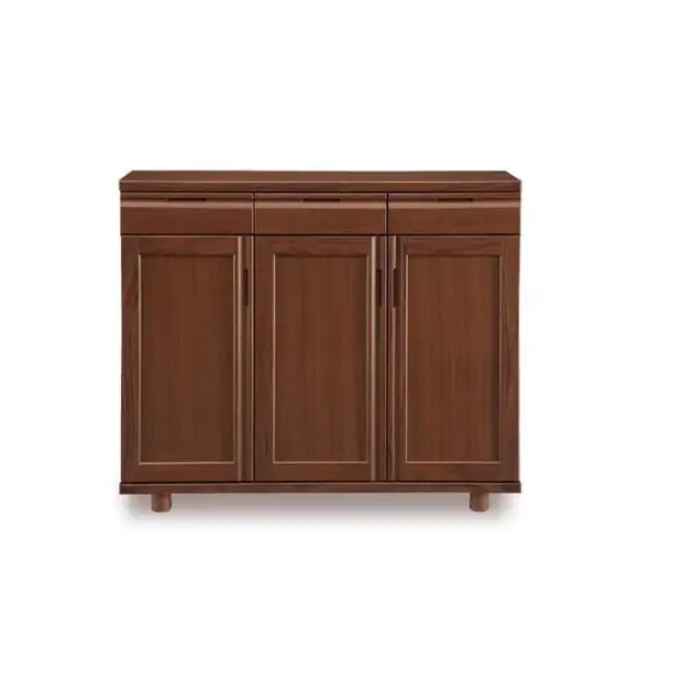 大川家具 シューズボックス やぐら1200LWN 幅120cm  靴箱 収納【3材質】
