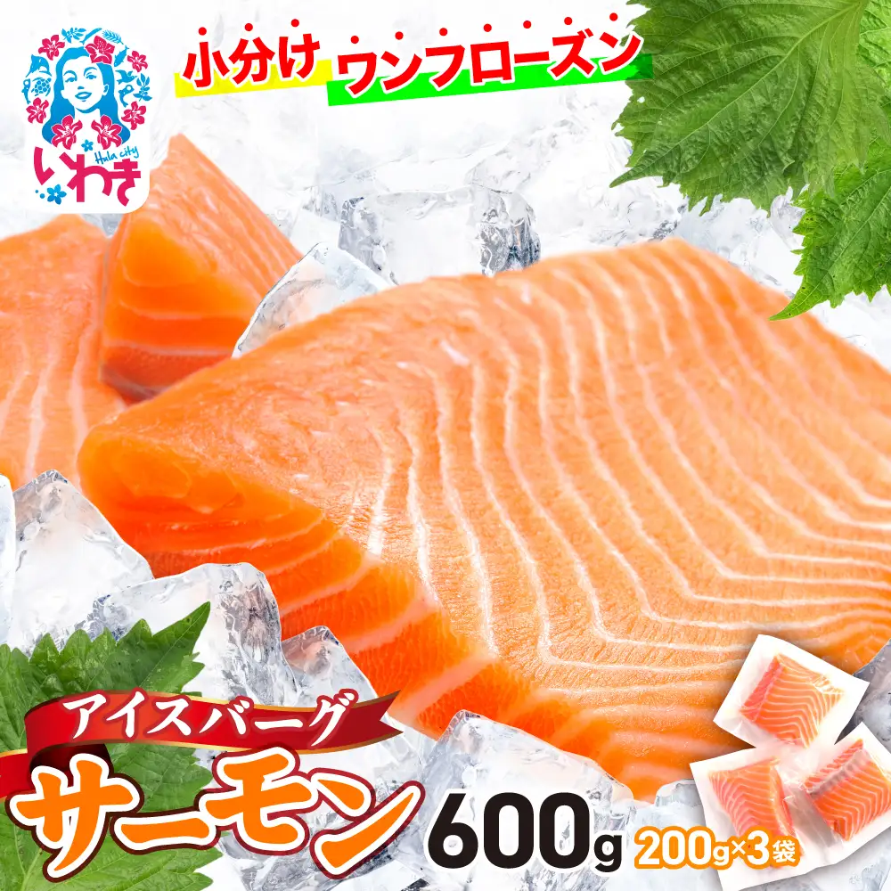 【サーモン】アイスバーグサーモン600g 
