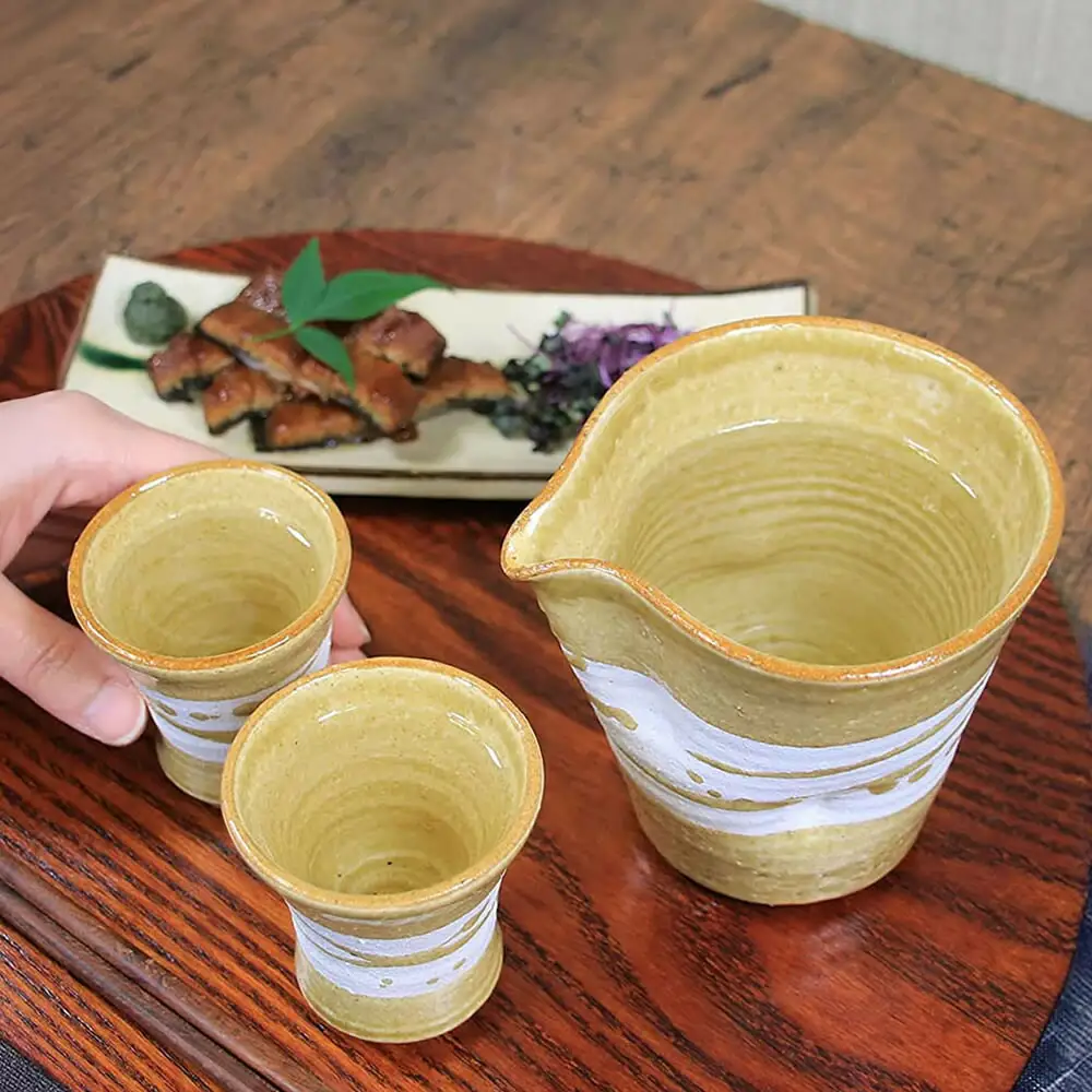信楽焼 酒器セット 片口1点 お猪口2点セット (168575-40037466)