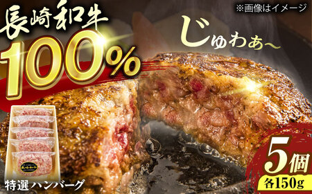 長崎和牛特選ハンバーグ150g×5[QAA036]