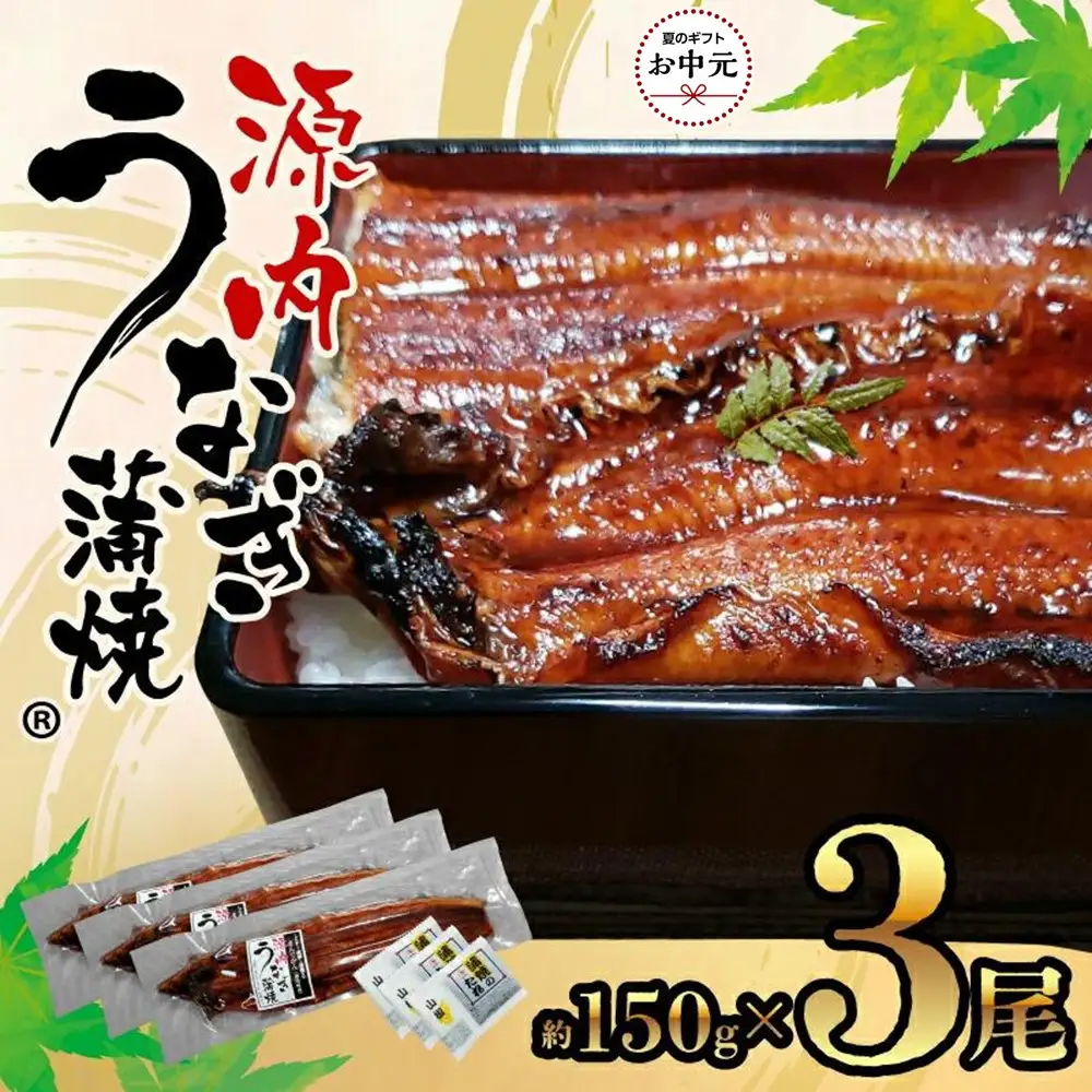 【お中元ギフト】源内うなぎ（3尾）