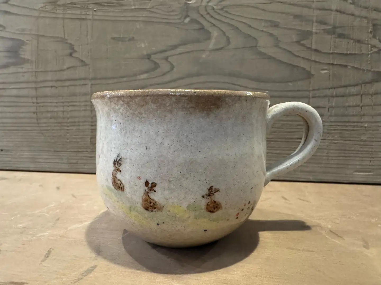赤膚焼き マグカップ 伝統工芸 赤膚焼大塩正史陶房 17-034
