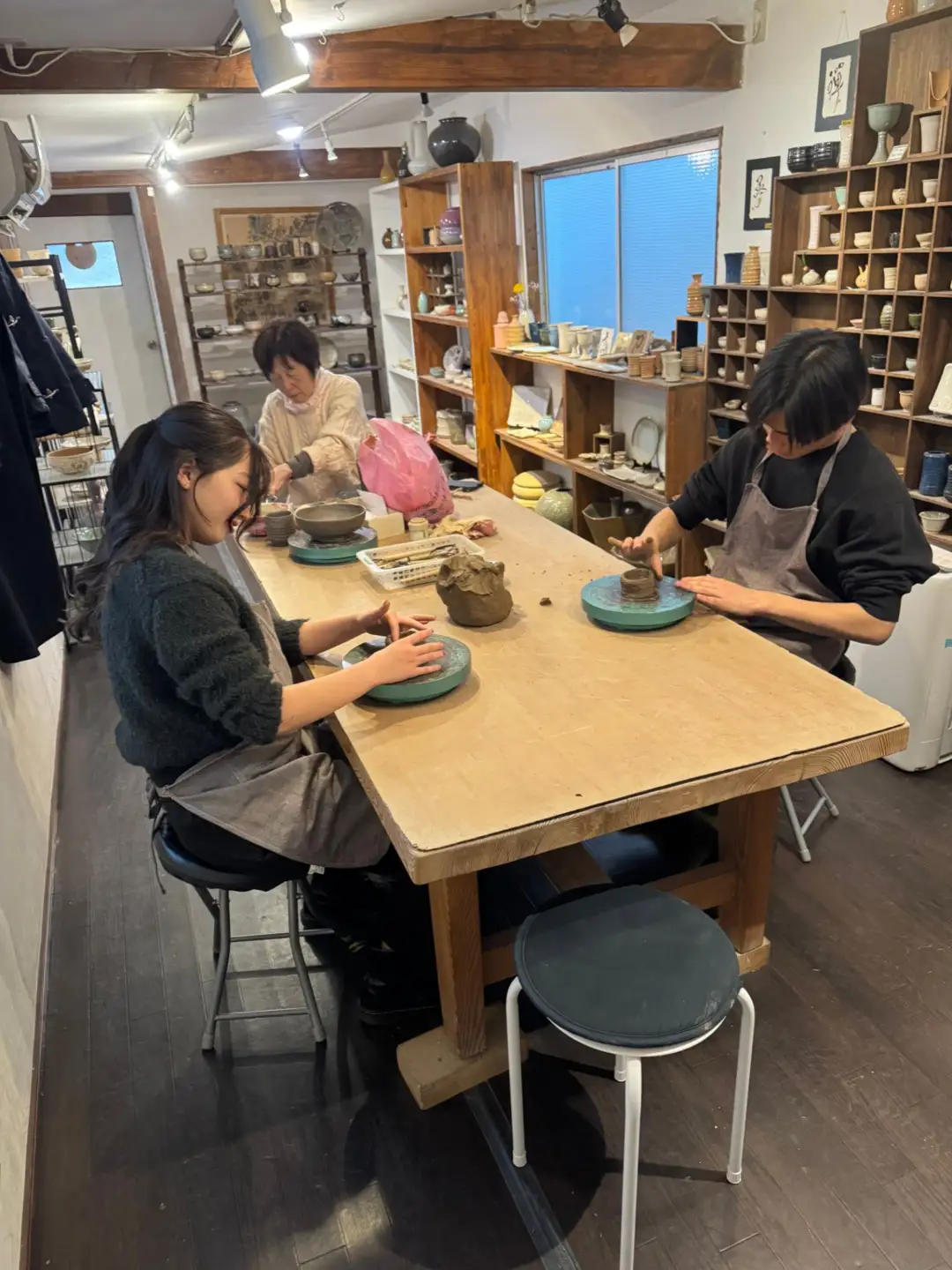 【陶芸体験 奈良】伝統工芸・赤膚焼き お茶碗1個 1名分 赤膚焼大塩正史陶房 13-054