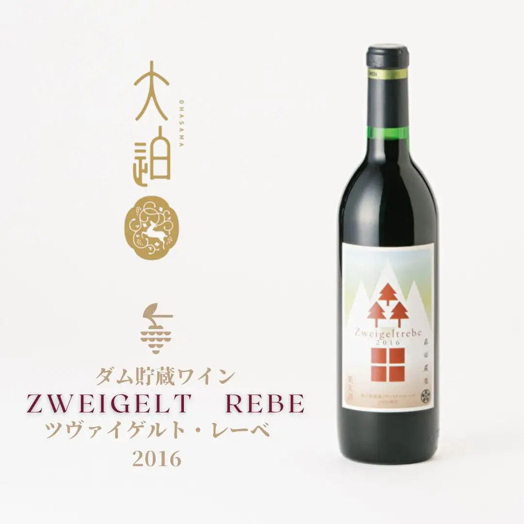 「早池峰の恵み」モリタワイン　ツヴァイゲルト・レーベ 2016 ダム貯蔵・熟成ワイン 辛口 赤ワイン 【2196】