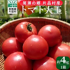 片品村産トマト　1箱