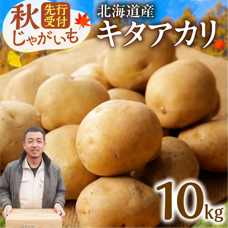 じゃがいも キタアカリ 10kg ジャガイモ_S041-0008-2026